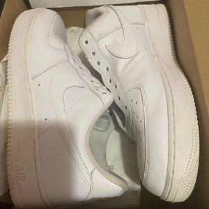 air force 1 all white , size 9.5